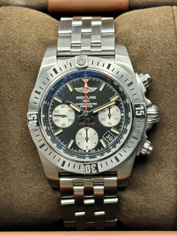 2016 Breitling Chronomat Airborn 41mm AB01442J/BD26 Black Dial