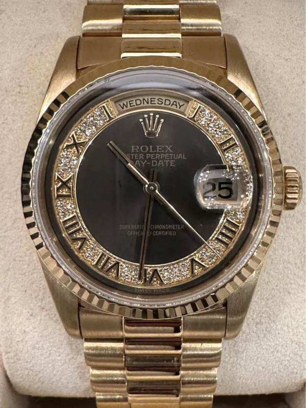 1995 Rolex Day-Date 36mm 18238 Presidential Rare Myriad Dial - Image 2