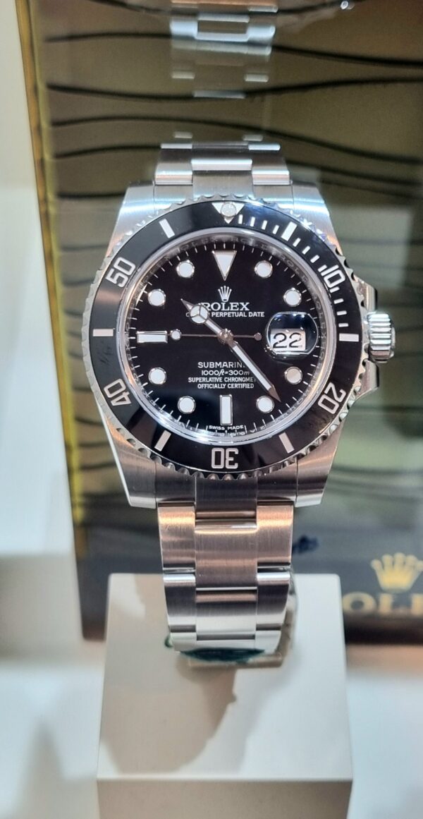 2012 Rolex Submariner Date 40mm 116610 Black Dial