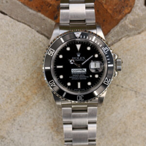 1991 Rolex Submariner Date 40mm 16610 with RSC Card