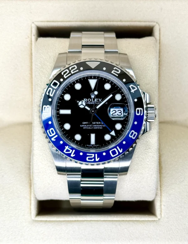 2018 Rolex GMT-Master II “Batman” 40mm 116710BLNR Oyster
