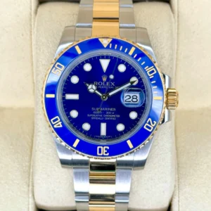 2016 Rolex Submariner “Bluesy” 40mm 116613LB Two-Tone Blue Dial