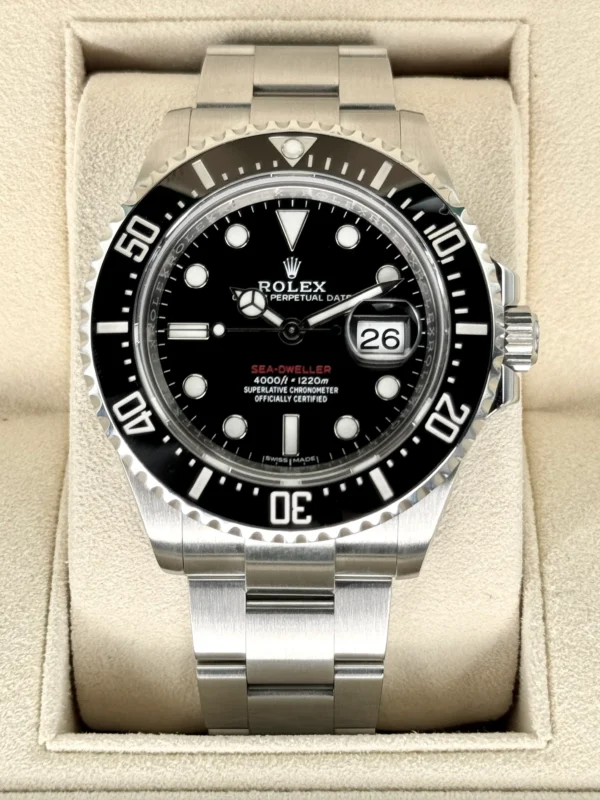 2018 Rolex Sea-Dweller 43mm 126600 Black MK 1 Dial