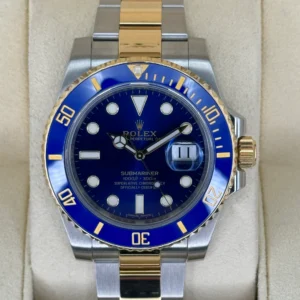 2017 Rolex Submariner “Bluesy” 40mm 116613LB Two-Tone Blue Dial