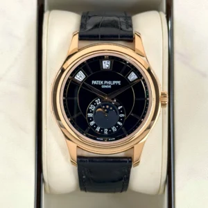 2014 Patek Philippe Annual Calander 40mm 5205R Rose Gold Black Dial