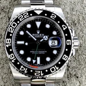 2018 Rolex GMT-Master II 40mm 116710LN Stainless Steel Black Dial