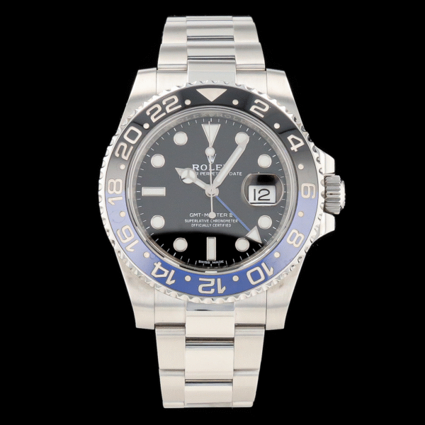 2018 Rolex GMT Master II “Batman” 40mm 116710BLNR Oyster