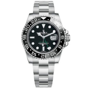 2009 Rolex GMT-Master II 40mm 116710LN Stainless Steel Black Dial